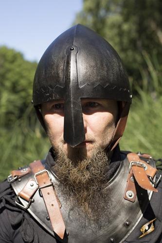 IRONFORTRESS Normannischer Nasalhelm Epic Dark - Gre: M