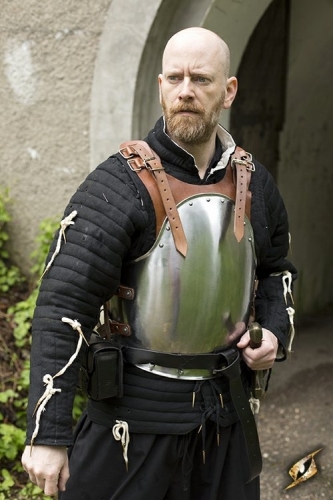 IRONFORTRESS K�rperr�stung S�ldner, braun, zweiteilig