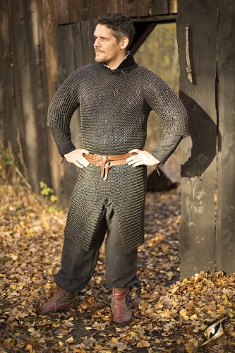 IRONFORTRESS Kettenhemd Ragnar Epic Black - Gre: S