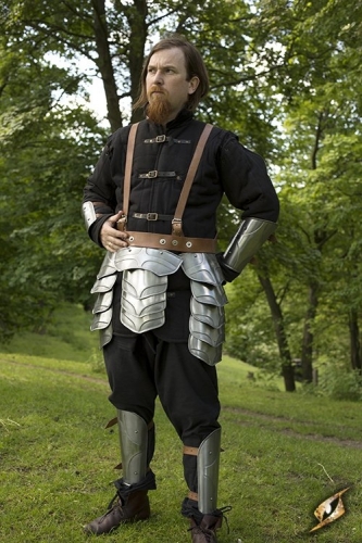 IRONFORTRESS Beinschienen Knig - Gre: S/M