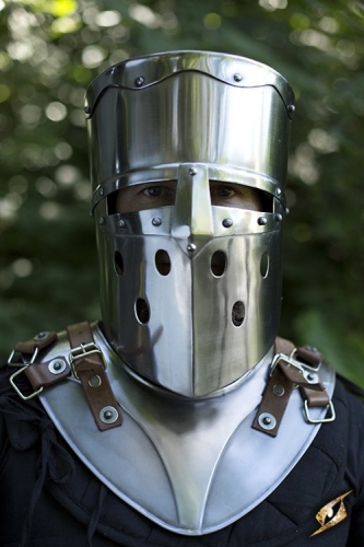 IRONFORTRESS Kreuzritter Helm - Gr��e: L