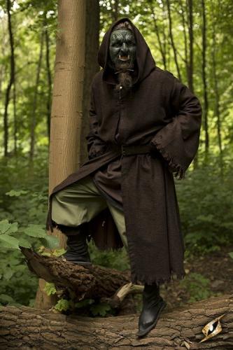 IRONFORTRESS Robe Azog dunkelbraun - Gre: M/L