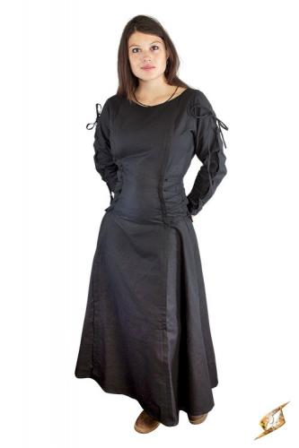 IRONFORTRESS Kleid Priesterin, schwarz - Gre: M