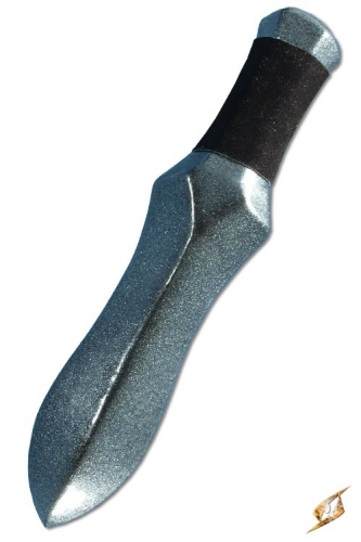 IRONFORTRESS Wurfmesser mit Leder, 24cm