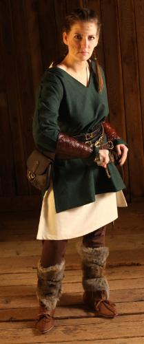 BURGSCHNEIDER Frauen  Kurztunika Frekja Gr�n - Gr��e: L