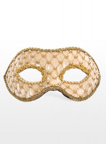 MASKWORLD Venezianische Maske mit Perlen