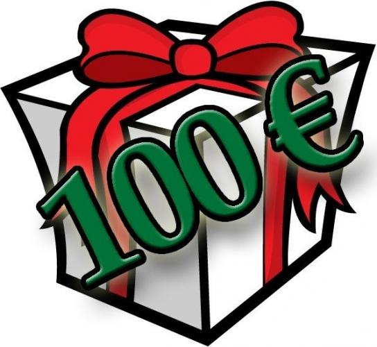 Geschenkgutschein, Wert 100€