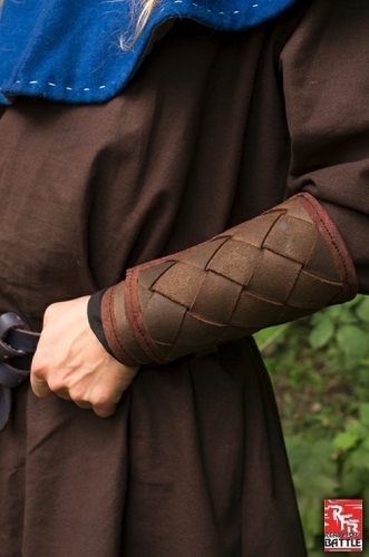 IRONFORTRESS Ready For Battle Armschienen Wikinger braun