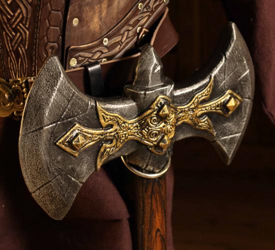 ATELIERS NEMESIS Verzierte Kriegsaxt 90cm