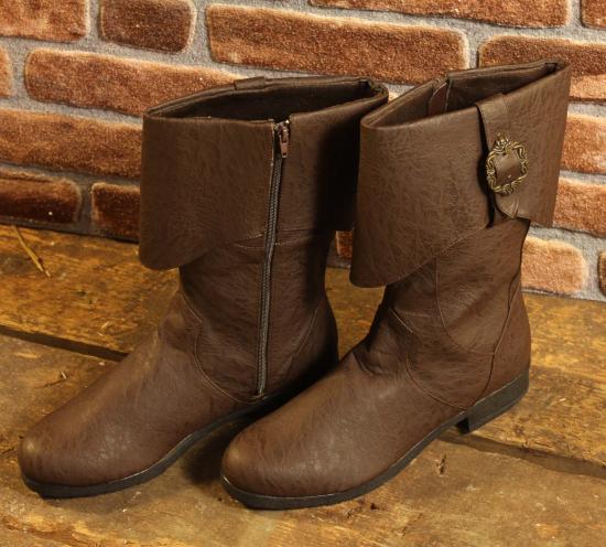 ALTERNATIVE FOOTWEAR Braune Piratenstiefel - Schuhgre: 45-46