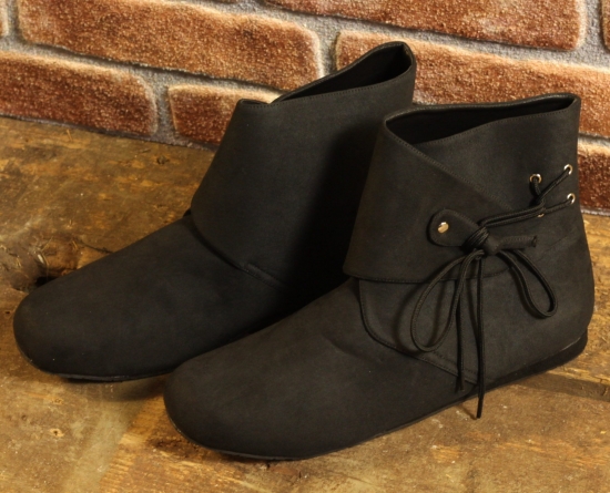 ALTERNATIVE FOOTWEAR Schwarze Mittelalterschuhe - Schuhgre: 40-42