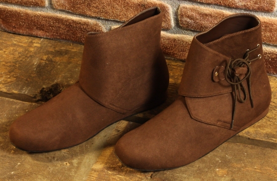 ALTERNATIVE FOOTWEAR Braune Mittelalterschuhe - Schuhgre: 40-42