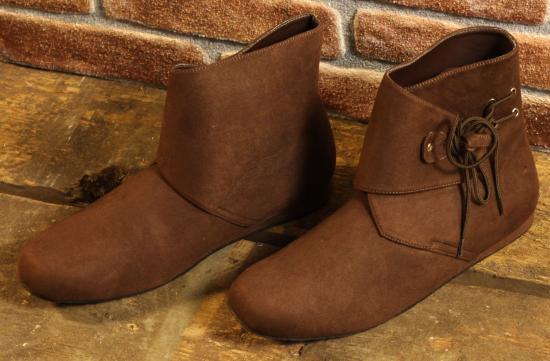 ALTERNATIVE FOOTWEAR Braune Mittelalterschuhe - Schuhgre: 47-48