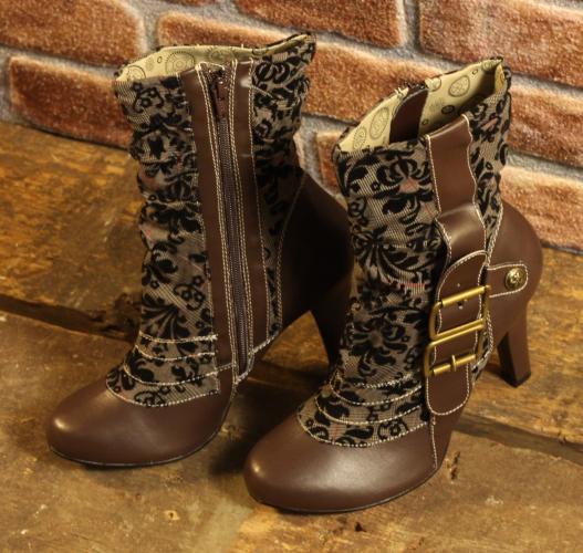 ALTERNATIVE FOOTWEAR Braune Damenstiefeletten - Schuhgr��e: 36