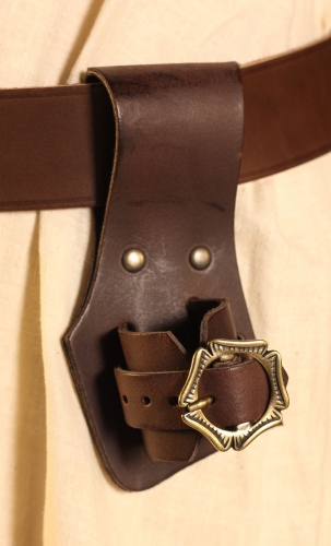 PERA PERIS Dolchhalter - Farbe: dunkelbraun