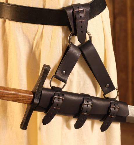 PERA PERIS LARP Schwertgehnge - Farbe: schwarz