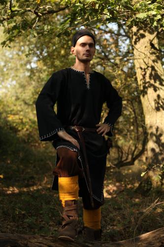 LEONARDO CARBONE Wollfilzkappe - Gre: S/M - Farbe: schwarz