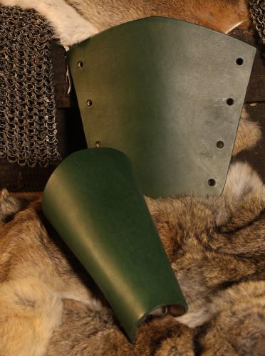 STICKMASCHINE Einfache Leder-Armschienen - Farbe: grn