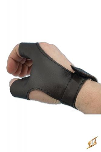 IRONFORTRESS Bogenhandschuh Linkshnder braun - Gre: M