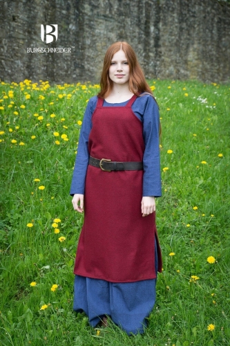 BURGSCHNEIDER berkleid Wolle Rot - Gre: M