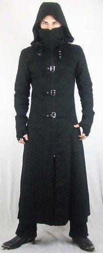 NECESSARY EVIL Highwayman Mantel - Gre: XXL