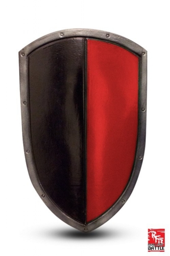 IRONFORTRESS RFB Gro�schild schwarz/rot