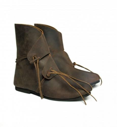 LEONARDO CARBONE Wikinger-Stiefel Haithabu - Farbe: dunkelbraun - Schuhgre: 37