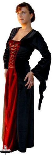 LEONARDO CARBONE Samtkleid Circe - Farbe: dunkelblau - Gre: XS