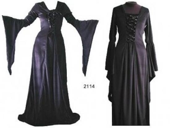 LEONARDO CARBONE Samtkleid Circe - Farbe: schwarz - Gre: XS