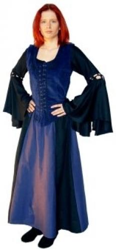 LEONARDO CARBONE Leinenrock - Gre: S/M - Farbe: schwarz/blau