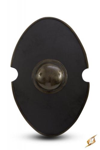 IRONFORTRESS Ovales Schild schwarz