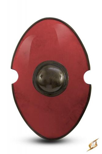 IRONFORTRESS Ovales Schild rot