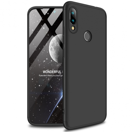Tec-Expert 360 Grad-Case f�r Xiaomi - Farbe: Schwarz - Modellkompatibilit�t: F�r Xiaomi Redmi 7