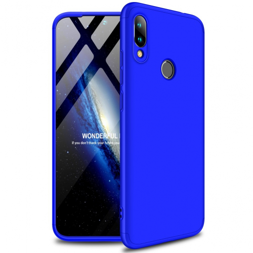 Tec-Expert 360 Grad-Case f�r Xiaomi - Farbe: Blau - Modellkompatibilit�t: F�r Xiaomi Redmi 7