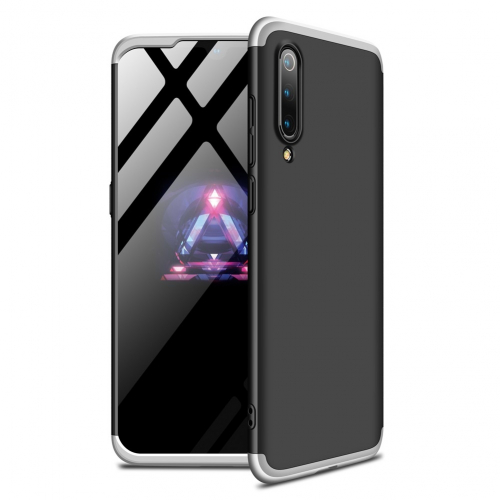 Tec-Expert 360 Grad-Case f�r Xiaomi - Farbe: Schwarz & Silber - Modellkompatibilit�t: F�r Xiaomi Mi 9