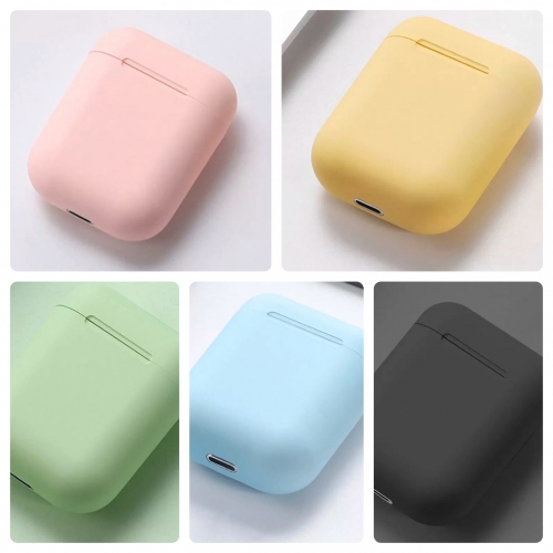 Tec-Expert i12 EarPods Kabellose Kopfh�rer - Farbe: Schwarz