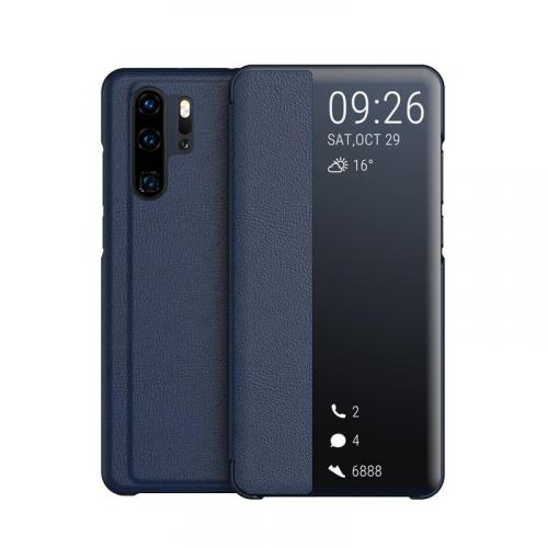 Tec-Expert Klapphlle fr Galaxy - Modellkompatibilitt: Fr Samsung Galaxy S10 - Farbe: Blau