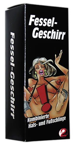 You2Toys Fessel-Geschirr - Farbe: schwarz - Menge: 1St�ck