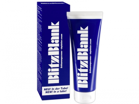 BlitzBlank Enthaarungscreme Haarentfernung Intimrasur unisex - Menge: 125ml