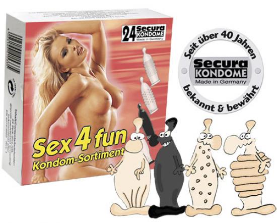Secura Sex4fun - Menge: 24St�ck