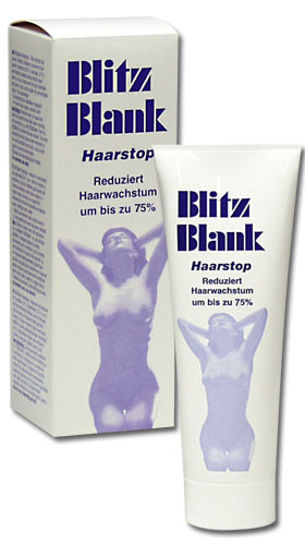BlitzBlank HAARSTOP Reduziert Haarwachstum Enthaarungscreme 80ml