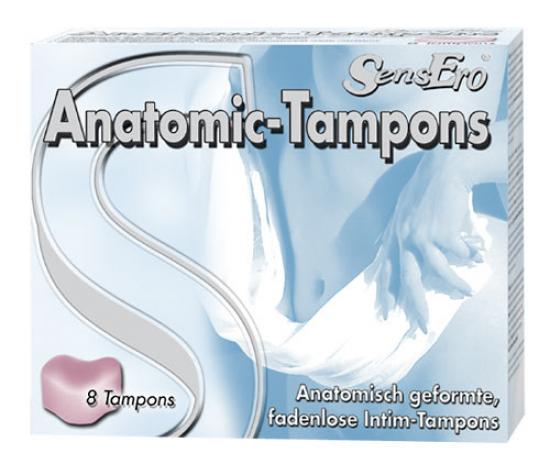 Markenlos SensEro Anatomic-Tampons - Farbe: rosa - Menge: 8St�ck