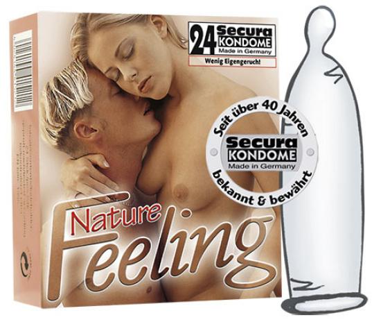 Secura Nature Feeling - Farbe: transparent - Menge: 24St�ck