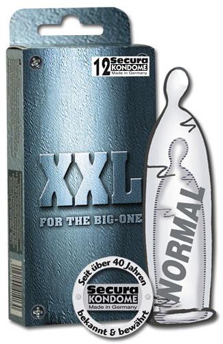 Secura XXL - Farbe: transparent - Menge: 12St�ck