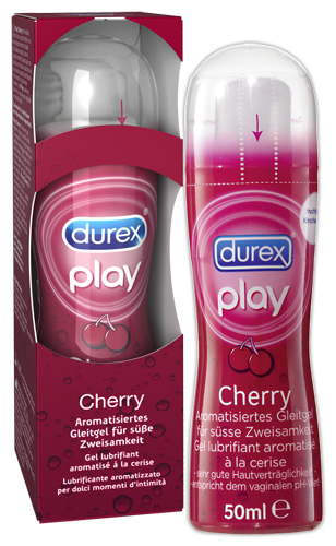 Durex Cherry - Farbe: transparent - Aroma: Kirsche - Menge: 50ml