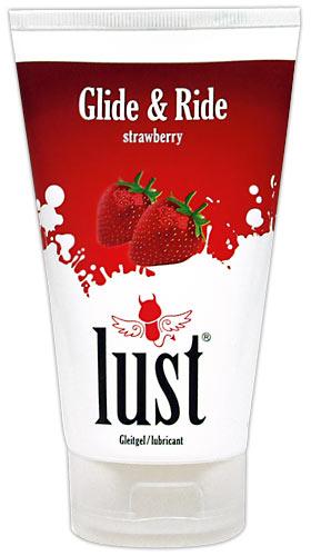 Lust LUST Glide & Ride strawberry - Aroma: Erdbeere - Menge: 150ml