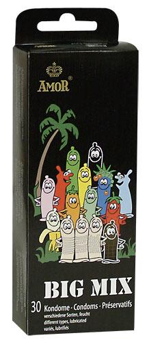 Amor Kondom-Set BIG MIX - Menge: 30St�ck