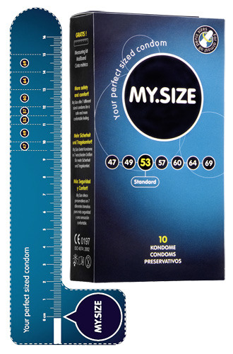 MY.SIZE - Gre: 53 mm - Menge: 10 Stck