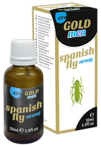 HOT Spain Fly men GOLD strong 30 ml - Farbe: transparent - Menge: 30ml