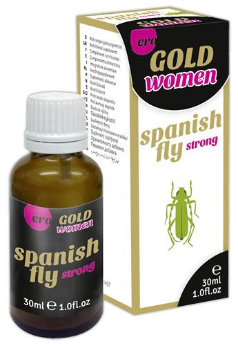 HOT Spain Fly women GOLD strong - Farbe: transparent - Menge: 30ml
